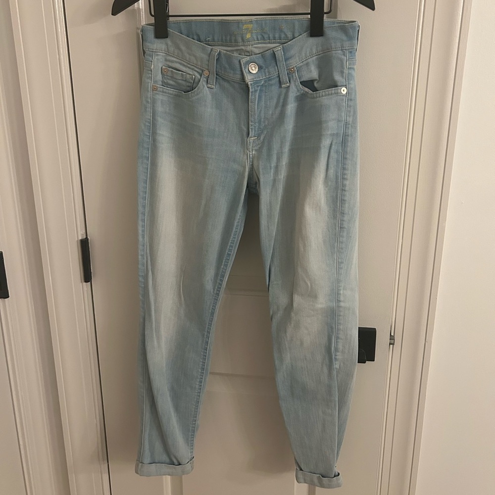 Cropped 7 For All Mankind Jeans